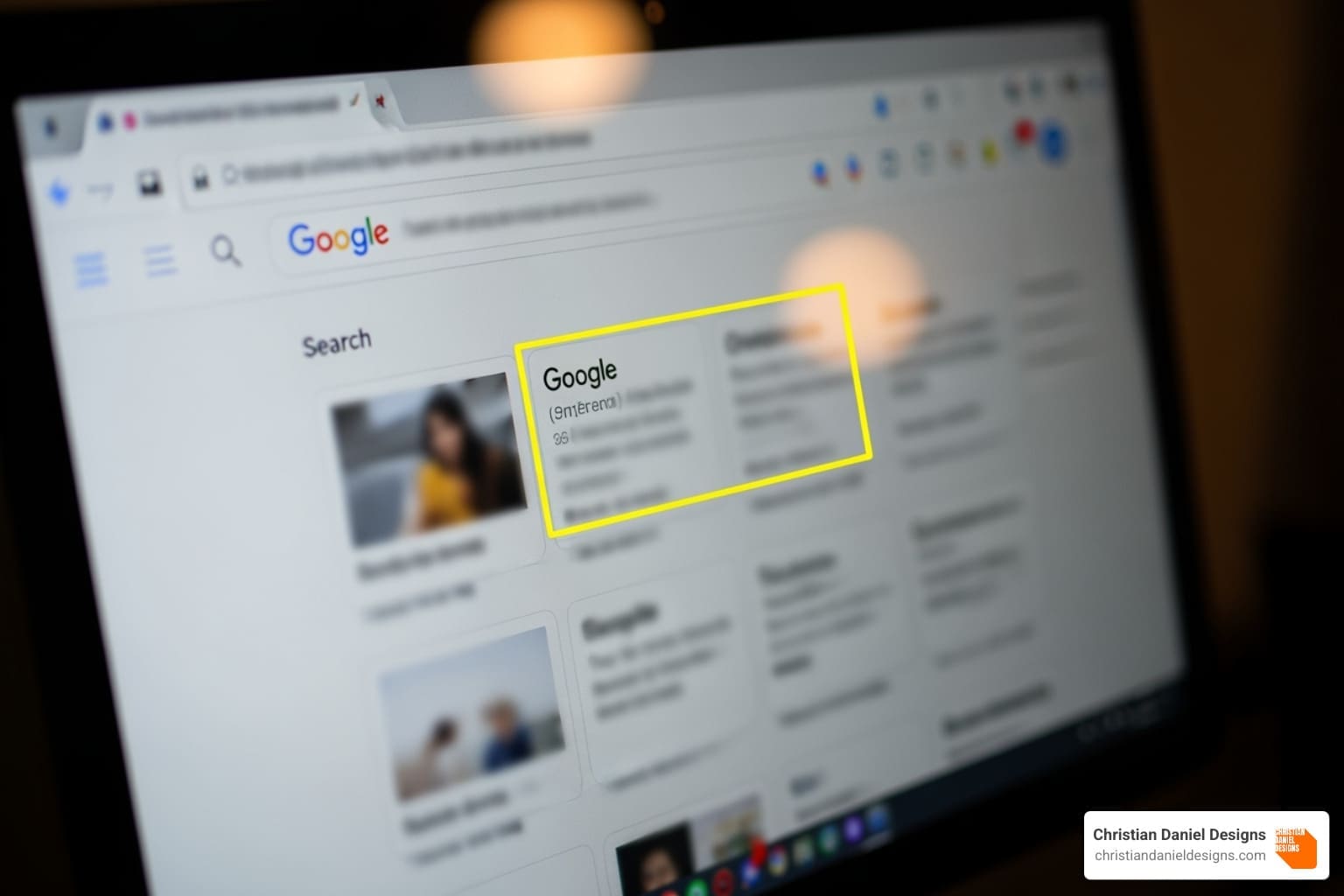 how to get your web page first on google