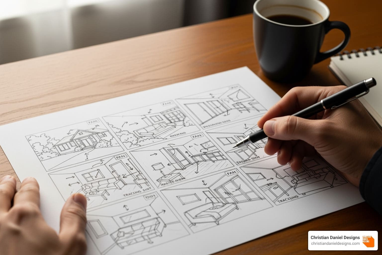 Storyboard for a property video tour - Real estate video marketing Storyboard for a property video tour - Real estate video marketing