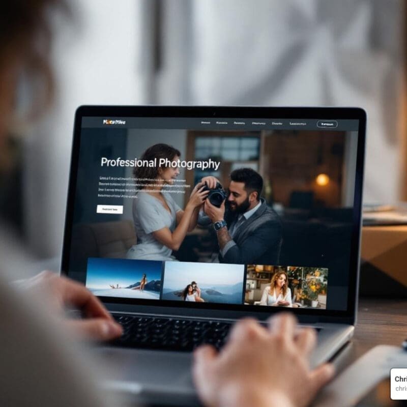 how to build a photography website on squarespace