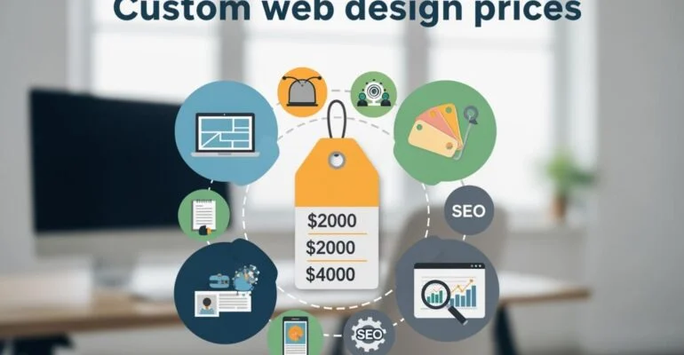 Custom web design prices