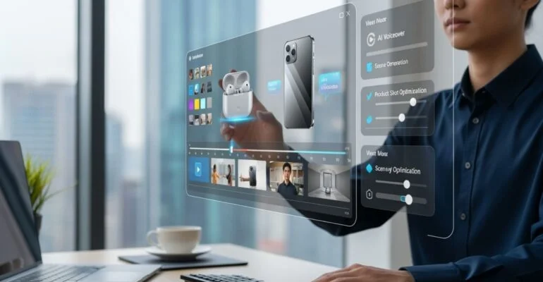 how to make product video with ai